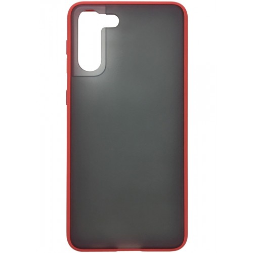 Samsung Galaxy S23 Ultra Smoke Transparent Twotone Red